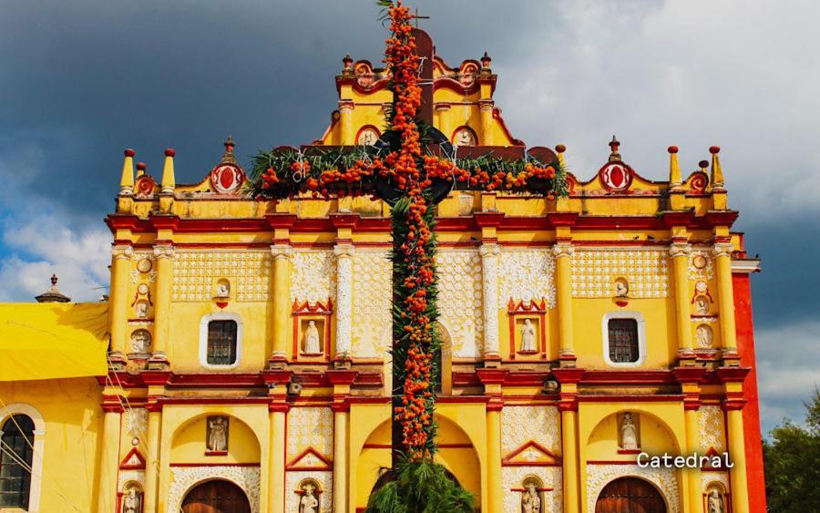 Puerta Vieja Hostel San Cristóbal de Las Casas Eksteriør bilde